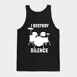 I Destroy Silence Tank Top